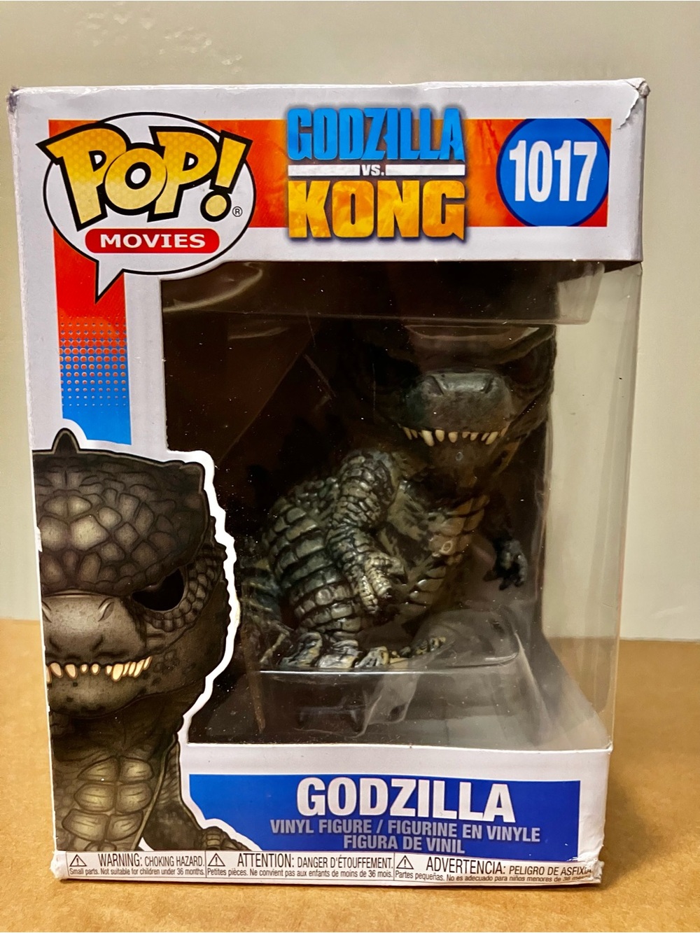 Funko Godzilla Pop! Vinyl Figure - Gray, Black, Cream